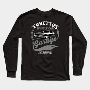 Toretto's Muscle Car Garage Long Sleeve T-Shirt